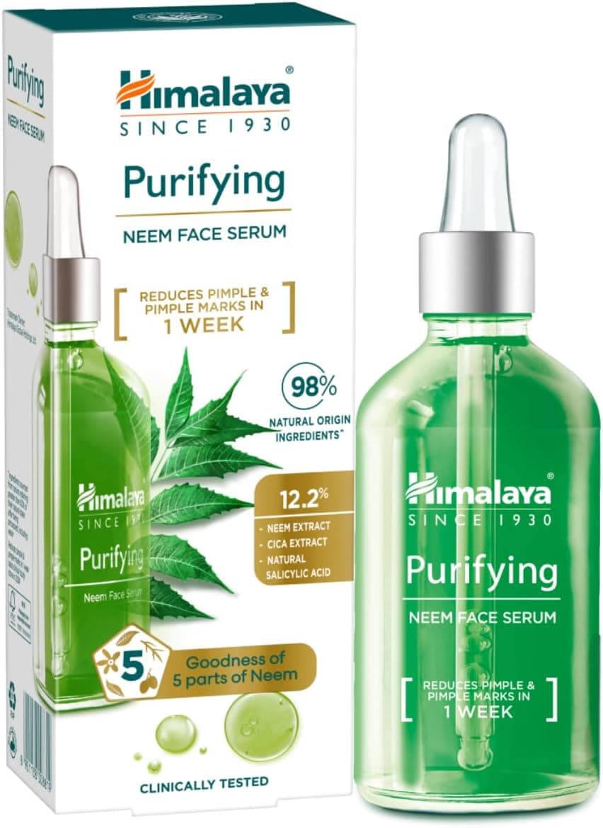 Himalaya, очищающая сыворотка для лица с нимом, 15 мл - Premium Сыворотки и процедуры by Himalaya